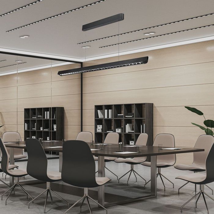 V-TAC LED Luz Lineal - Samsung - IP20 - Negro - 36W- 2880 Lumens - 3IN1-extra-1.webp