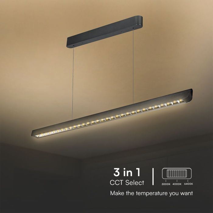 V-TAC LED Luz Lineal - Samsung - IP20 - Negro - 36W- 2880 Lumens - 3IN1-extra-5.webp