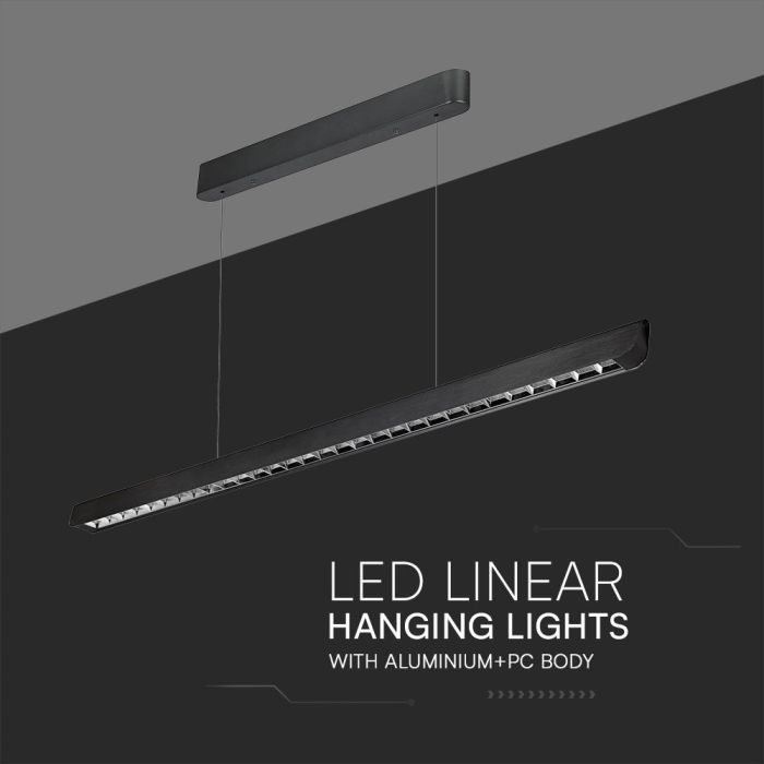 V-TAC LED Luz Lineal - Samsung - IP20 - Negro - 36W- 2880 Lumens - 3IN1-extra-6.webp