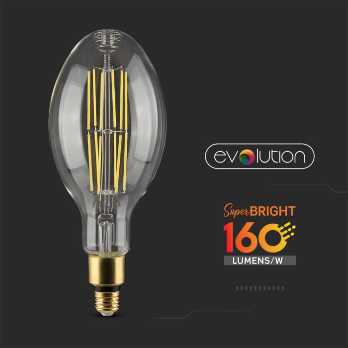 Bombilla LED V-TAC - 130lm/w - ED120 - Soporte E27 - IP20 - Transparente - 24W- 4000 Lúmenes - 4000K-extra-4.webp