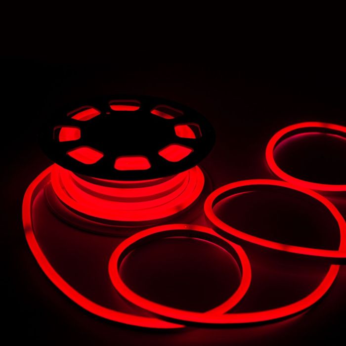V-TAC Tira de Luz LED - Neon Flex - IP65 Impermeable - Código de Color: Rojo - 8W- 320 Lumens - Precio/1m (Rollo 10m)-extra-2.webp