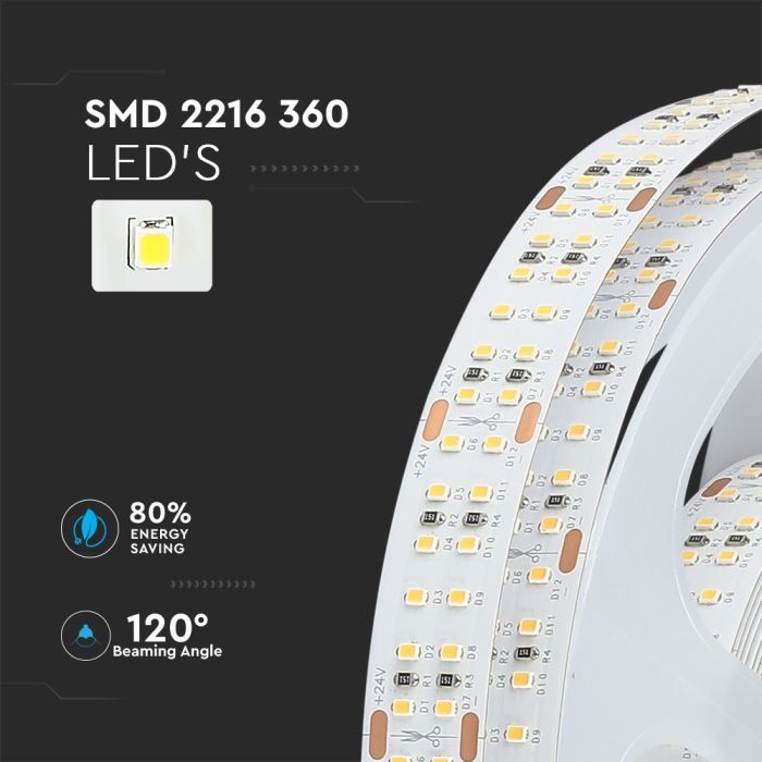 V-TAC Tira de Luz LED - IP20 - 6400K - Precio/1m (5m Rollo)-extra-4.webp