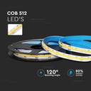 V-TAC LED COB Tira de Luz - IP20 - 6000K - Precio/1m (5m Rollo)-extra-4.webp