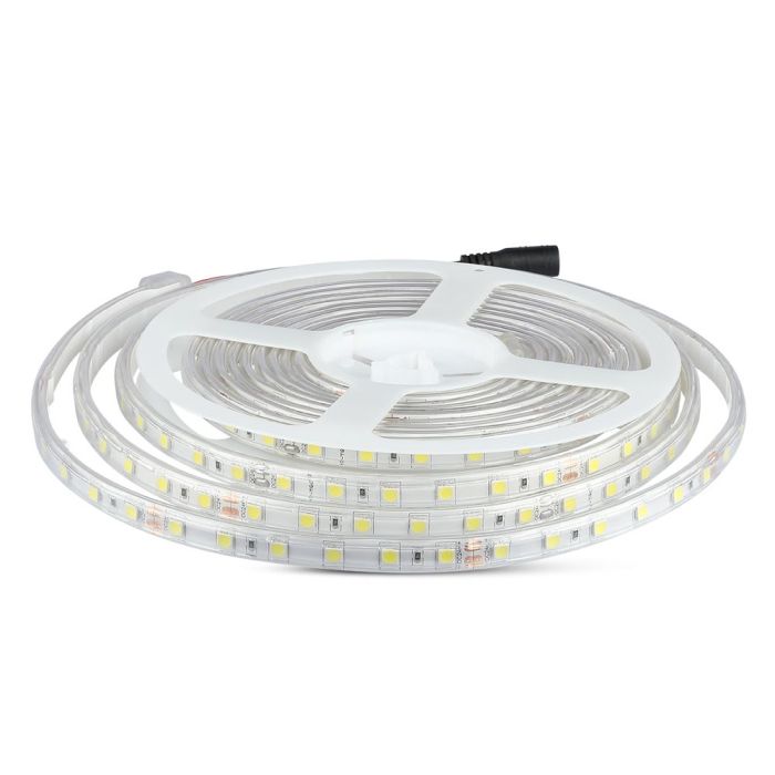 Tira de luz LED V-TAC - IP65 Impermeable - 6500K - Precio/1m (5m Rollo)-extra-1.webp