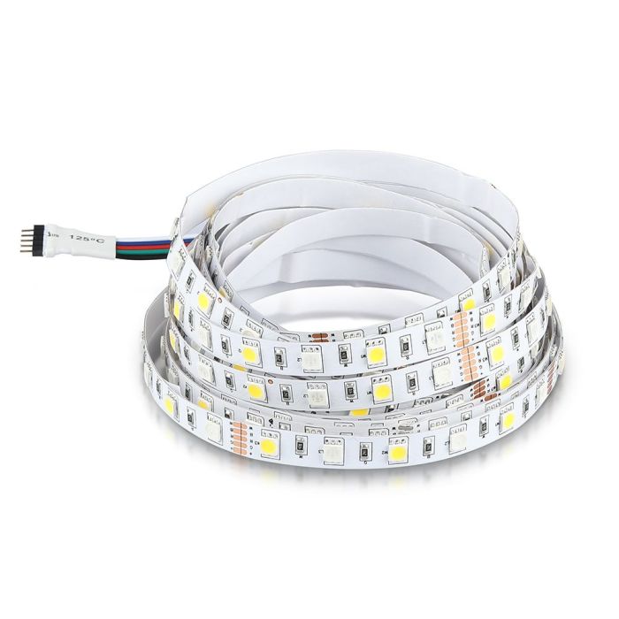 Tira de luz LED V-TAC - IP20 - RGB+4000K - Precio/1m (5m Rollo)-extra-11.webp
