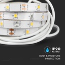 V-TAC Tira de Luz LED - Luz de Cama Doble - IP20 - 4000K - Rollo de 1.2m-extra-3.webp