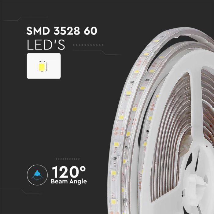 V-TAC Tira de Luz LED - IP65 Impermeable - Código de Color: Verde - Precio/1m (5m Rollo)-extra-5.webp