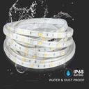 Tira de luz LED V-TAC - IP65 Impermeable - 3000K - Precio/1m (5m Rollo)-extra-7.webp