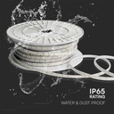 Tira de luz LED V-TAC - 220V - IP65 Impermeable - 3000K - Rollo de 50m-extra-7.webp