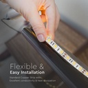 Tira de luz LED V-TAC - IP65 Impermeable - 4000K - Precio/1m (5m Rollo)-extra-6.webp