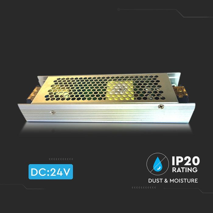 Tiras de luz LED V-TAC - Accesorios - Fuente de alimentación metálica - IP44 - 150W-extra-2.webp