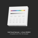 V-TAC Tira de Luz LED - Accesorios - Controlador WiFi 4 Zonas - RGB + W - Blanco-extra-3.webp