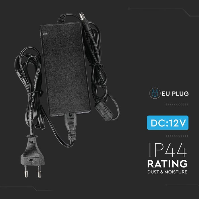 Tiras de luz LED V-TAC - Accesorios - Fuente de alimentación de plástico - IP44 - 42W-extra-2.webp