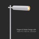 V-TAC Lámpara de Sobremesa Recargable - IP20 - Blanca - 3W - 300 Lumens - 4000K-extra-4.webp