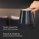 V-TAC Lámpara de Sobremesa Recargable - IP20 - Cuerpo Negro - 1.5W- 150 Lumens - 3IN1-extra-5.webp