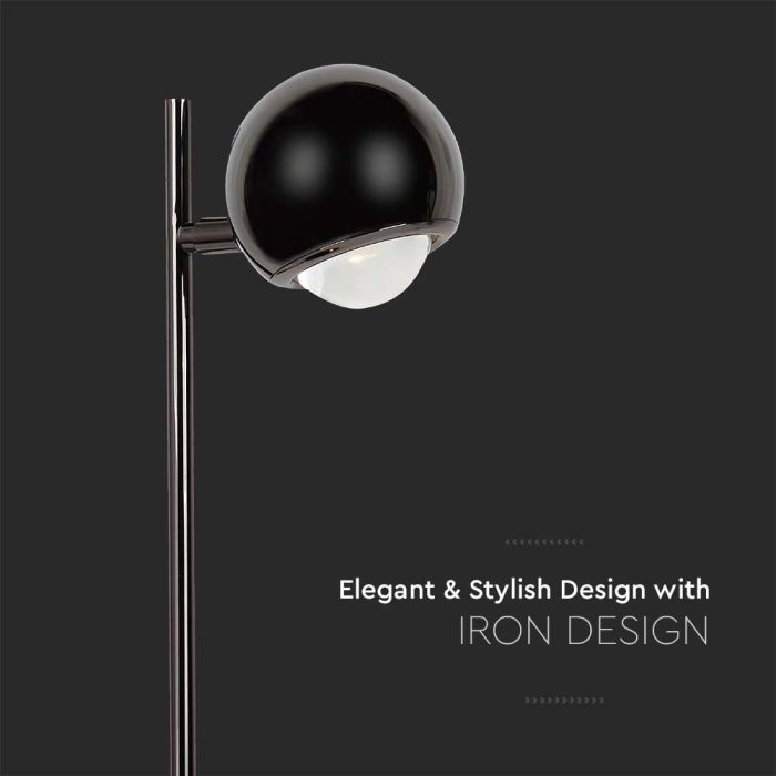 V-TAC Lámpara de Mesa - IP20 - Cuerpo Negro - 5W- 500 Lumens - 3000K-extra-4.webp