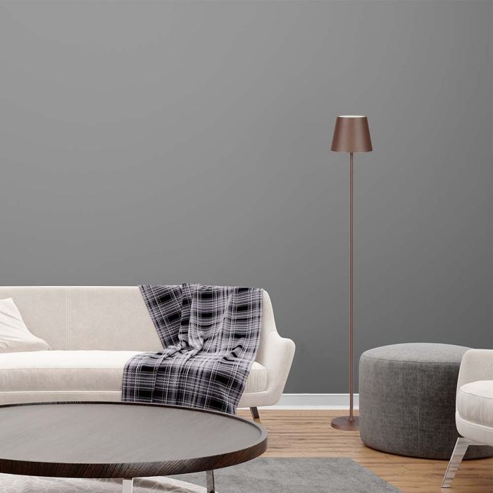 V-TAC Lámpara de Pie Ajustable - IP54 - Cuerpo Blanco - 4W - 300 Lumens - 3000K-extra-1.webp