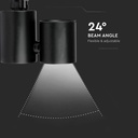 V-TAC LED Foco de carril - IP20 - Negro - 33W - 1800 Lumens - 5000K-extra-5.webp