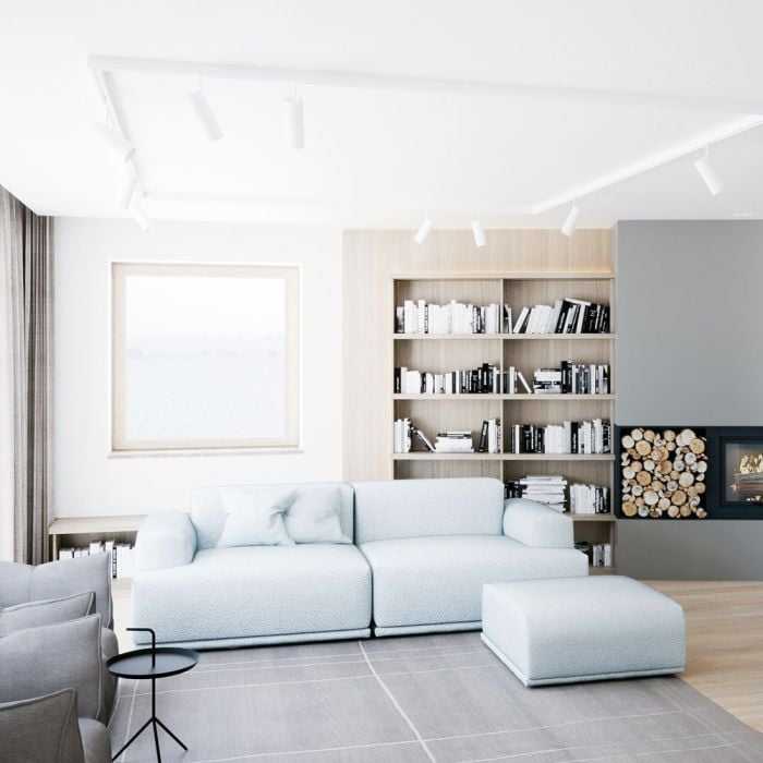 V-TAC LED Slim Foco de carril - Samsung - IP20 - Blanco - 7W- 490 Lumens - 3000K-extra-1.webp