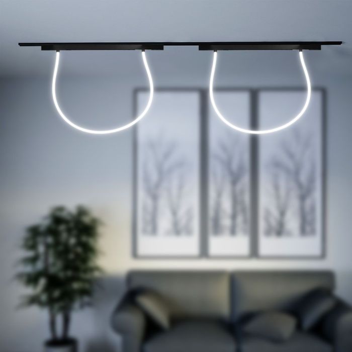 V-TAC LED Magnetic Foco de carril - IP20 - Negro - 23W - 2850 Lumens - 4500K-extra-1.webp