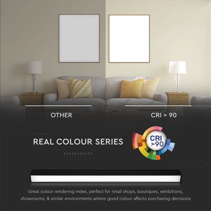 V-TAC LED luminaria magnética - Luz Lineal - IP20 - 30W - 2700 Lumens - 4000K-extra-6.webp