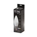 Bombilla LED V-TAC - Vela - Soporte E14 - IP20 - 4.5W- 470 Lumens - 4000K-extra-7.webp