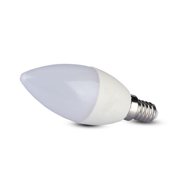 Bombilla LED V-TAC - Vela - Soporte E14 - IP20 - 4.5W- 470 Lumens - 6500K-extra-6.webp