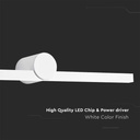 V-TAC LED Luz Espejo Pared - IP65 Impermeable - Blanco - 10W - 1530 Lumens - 3000K-extra-4.webp