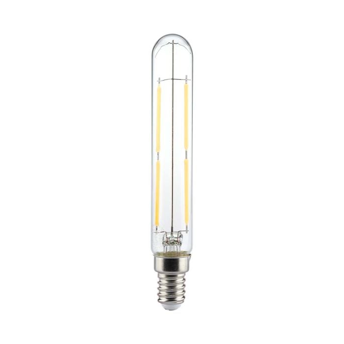 Bombilla LED V-TAC - Soporte T20 E14 - IP20 - Transparente - 4W - 400 Lumens - 4000K