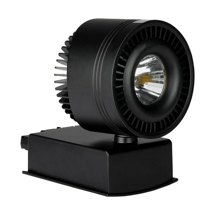 V-TAC LED Foco de carril - IP20 - Negro - 33W - 1800 Lumens - 5000K