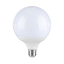 Bombilla LED V-TAC - 110lm/w - Globo - Soporte E27 - IP20 - Blanca - 18W- 2000 Lumens - 6500K