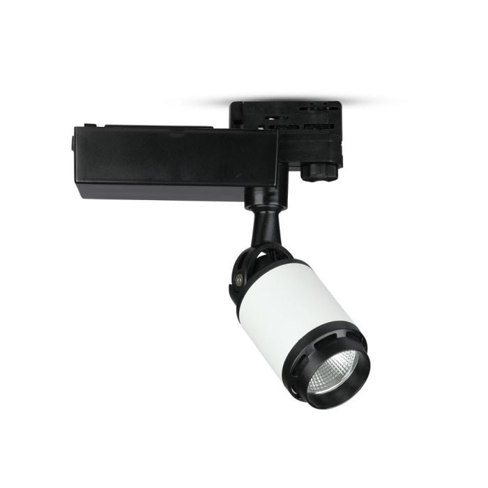 V-TAC LED Foco de carril - IP20 - Negro + Blanco - 25W- 2100 Lumens - 6000K