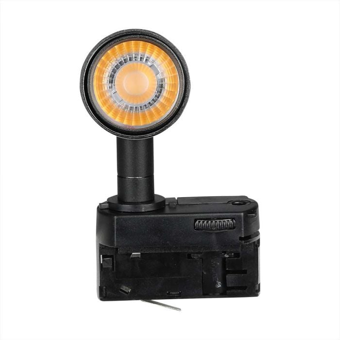 V-TAC LED Slim Foco de carril - Samsung - IP20 - Negro - 7W- 700 Lumens - 5000K