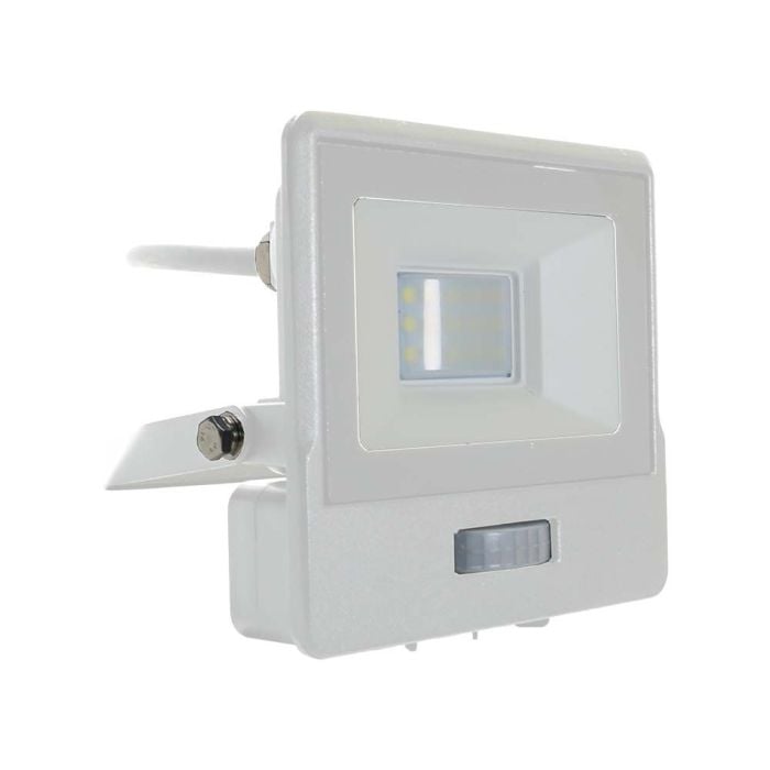 Proyector LED V-TAC - Samsung - Sensor PIR - Impermeable IP65 - Negro - 20W - 1510 Lúmenes - 6500K
