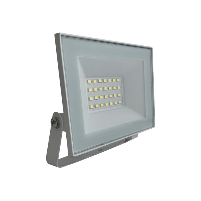 Proyector LED V-TAC - Serie E - Impermeable IP65 - Blanco - 20W - 1760 Lúmenes - 4000K