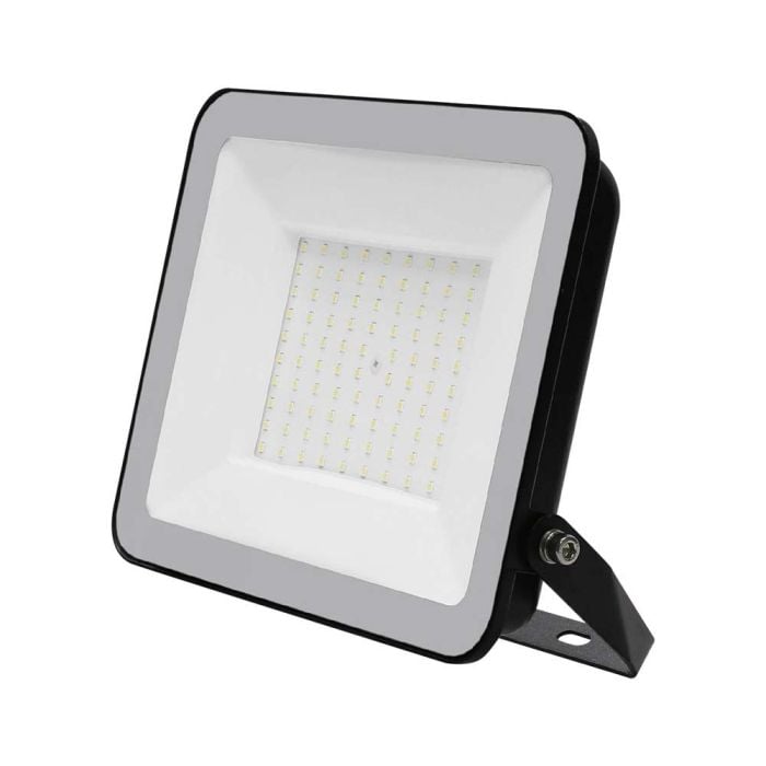 Proyector LED V-TAC - Samsung - 100lm/w - Impermeable IP65 - Negro - 100W - 10000 Lúmenes - 6500K
