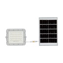 Proyector Solar V-TAC - Impermeable IP65 - Blanco - 10W - 800 Lumens - 6400K