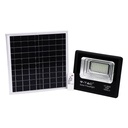 Proyector con panel solar V-TAC - Impermeable IP65 - Negro - 20W - 1650 Lumens - 6000K