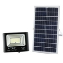 Proyector con panel solar V-TAC - IP65 Impermeable - Negro - 35W - 2450 Lumens - 6000K