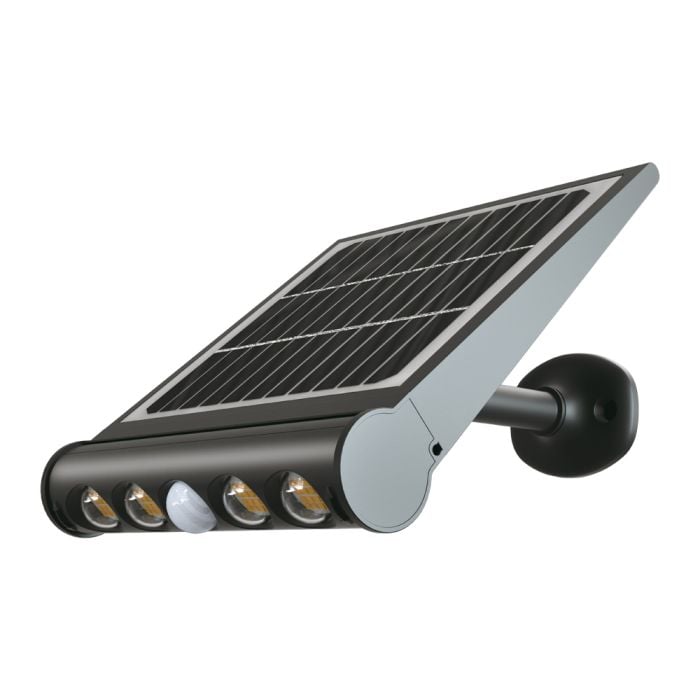 Aplique Solar V-TAC - IP65 Impermeable - 950 Lumens - 6000K