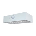 Luz Solar de Pared con Sensor V-TAC - IP65 Impermeable - Cuerpo Blanco - 3W - 350 Lumens - 4000K + 3000K