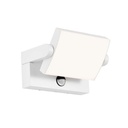 Aplique LED Giratorio V-TAC - Sensor PIR - Impermeable IP65 - Blanco - 17W - 2580 Lumens - 4000K