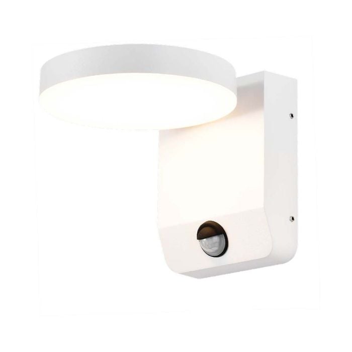 Aplique LED Giratorio V-TAC - Sensor PIR - Impermeable IP65 - Blanco - 17W - 2480 Lumens - 3000K