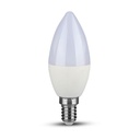 Bombilla LED V-TAC - Samsung - Vela - Soporte E14 -IP20 - Blanca - 5.5W- 470 Lumens - 6400K