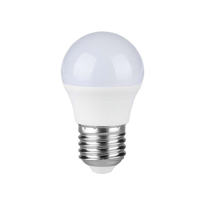 Bombilla LED V-TAC - Samsung - Golf - Soporte E27 - IP20 - Blanca - 3.7W - 320 Lumens - 4000K
