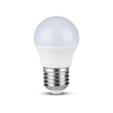 Bombilla LED V-TAC - Samsung - Golf - Soporte E27 - IP20 - Blanca - 6.5W - 600 Lumens - 4000K