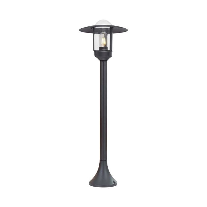 V-TAC Iluminación exterior - Lámpara de poste - Soporte E27 - IP44 - Negro mate
