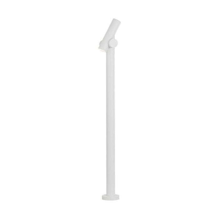 V-TAC Lámpara de Bolardo para Exteriores - IP44 - Cuerpo Blanco - 4W - 390 Lumens - 3000K