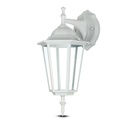 V-TAC Aplique Exterior - Abajo - Soporte E27 - IP44 - Blanco Mate