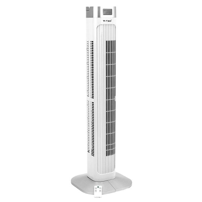 Ventilador de torre V-TAC - 55W - IP20 - Blanco